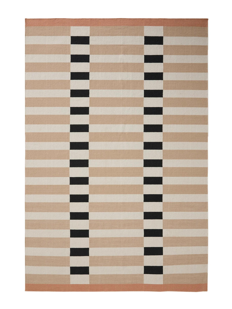 Flat Weave Rug Judith Beige/Black