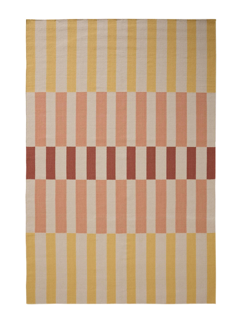 Flat Weave Rug Judith Multicolour/Yellow