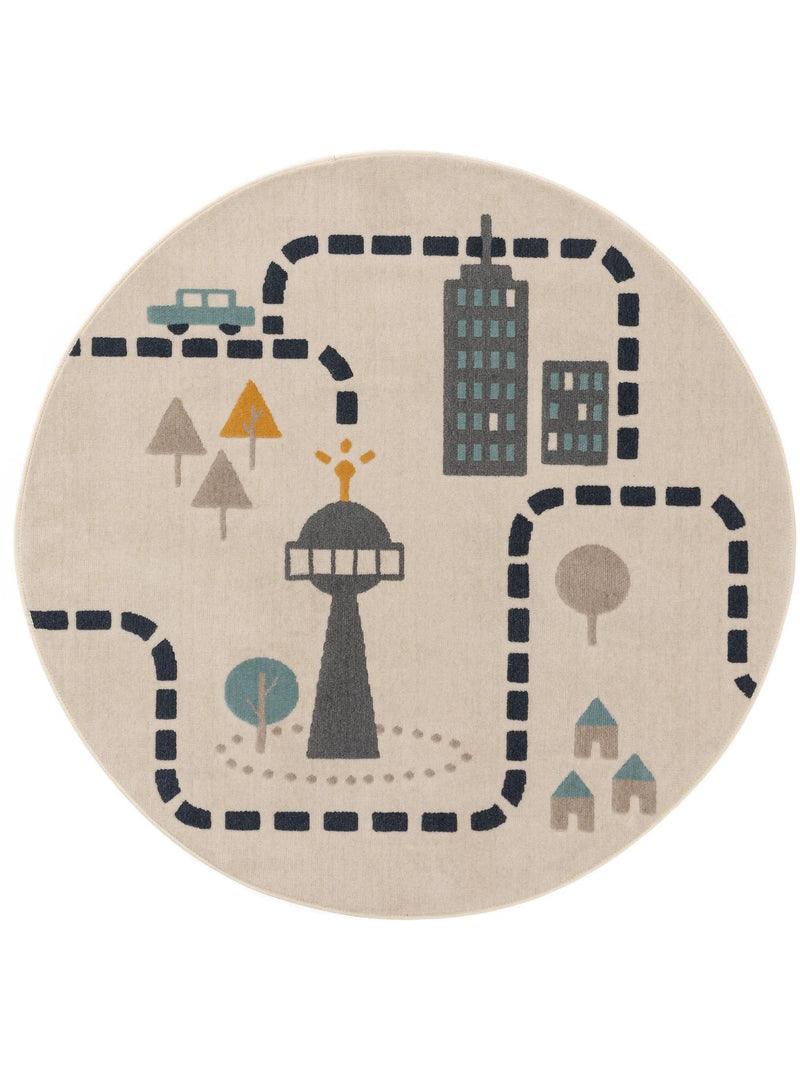 Kids rug Juno Beige