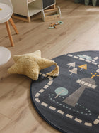 Kids rug Juno Blue