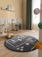 Kids rug Juno Blue