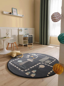 Kids rug Juno Blue