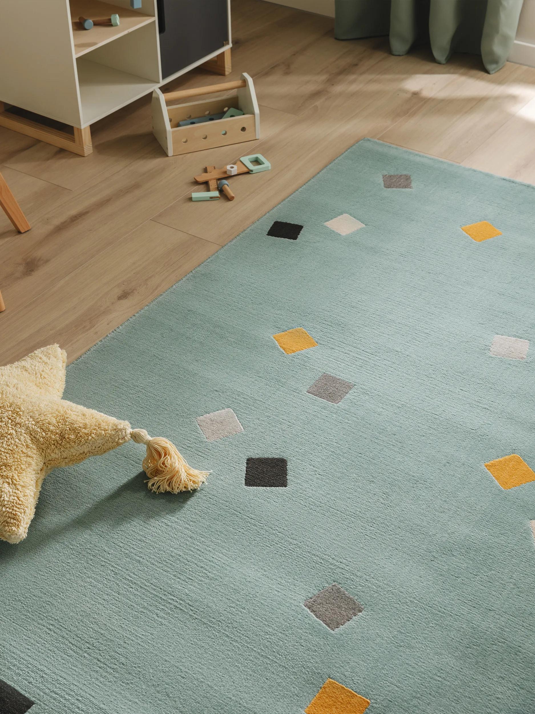 Kids rug Juno Turquoise