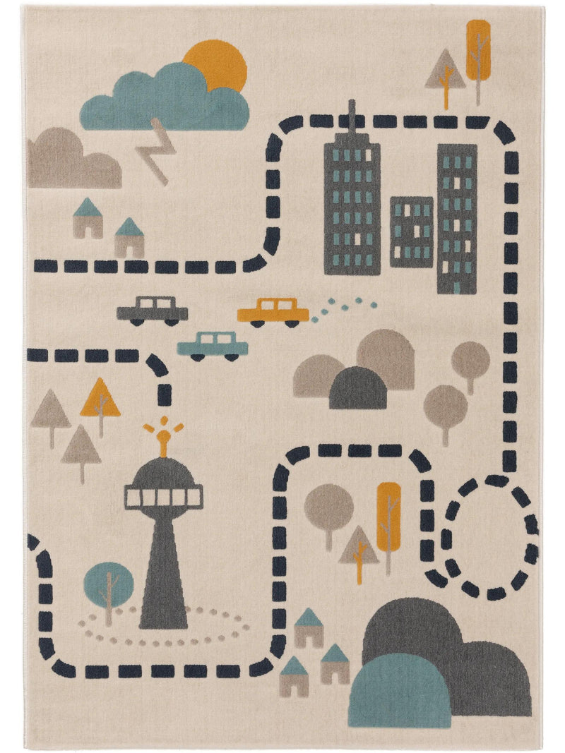 Kids rug Juno Beige