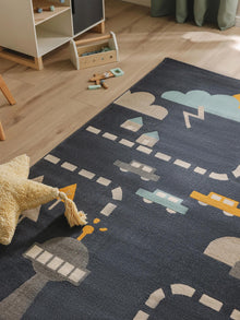 Kids rug Juno Blue