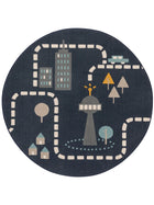 Kids rug Juno Blue