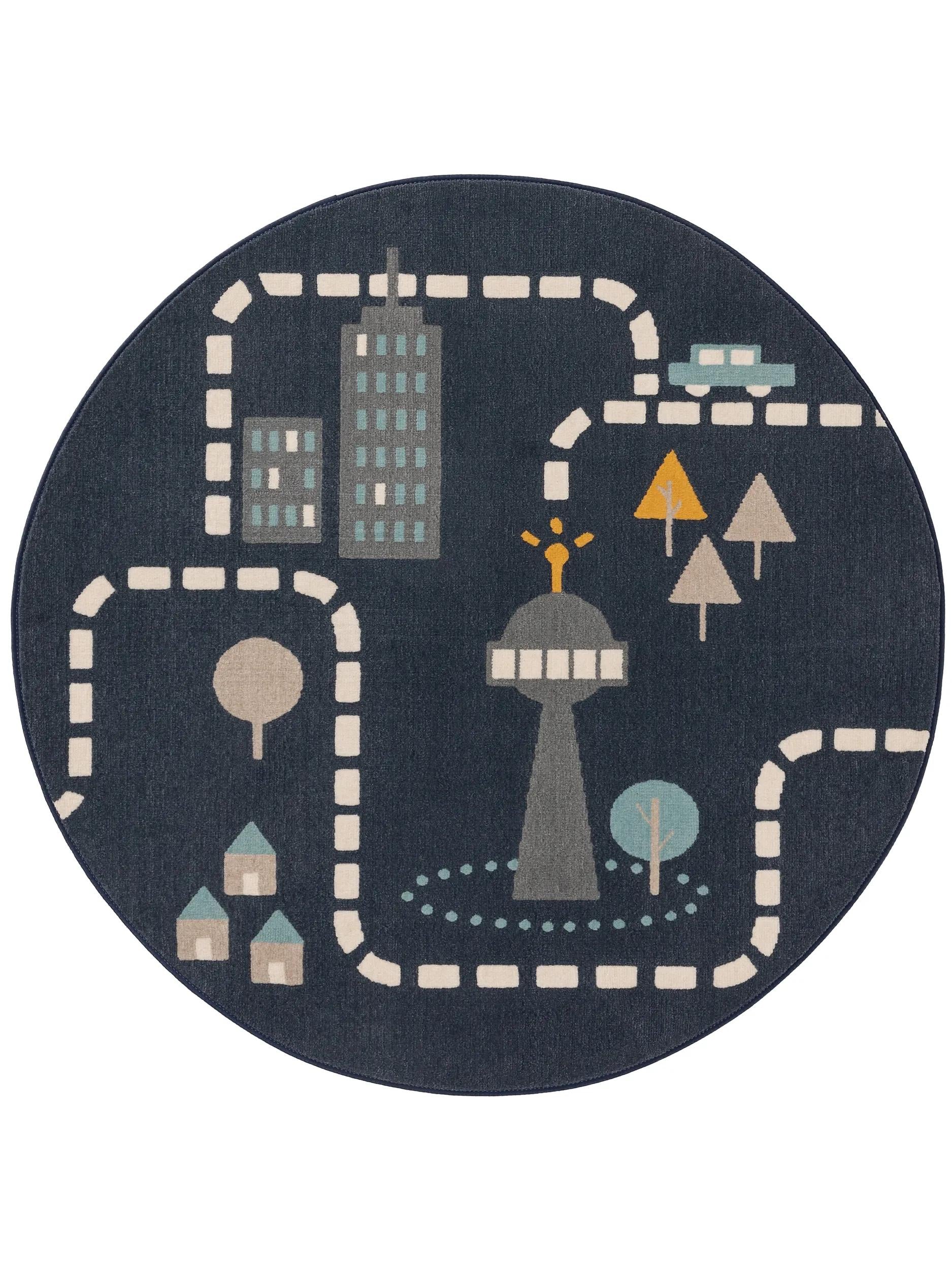 Kids rug Juno Blue