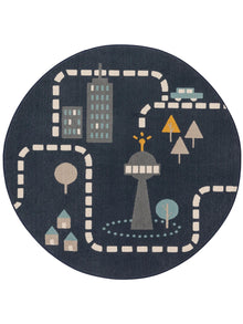 Kids rug Juno Blue