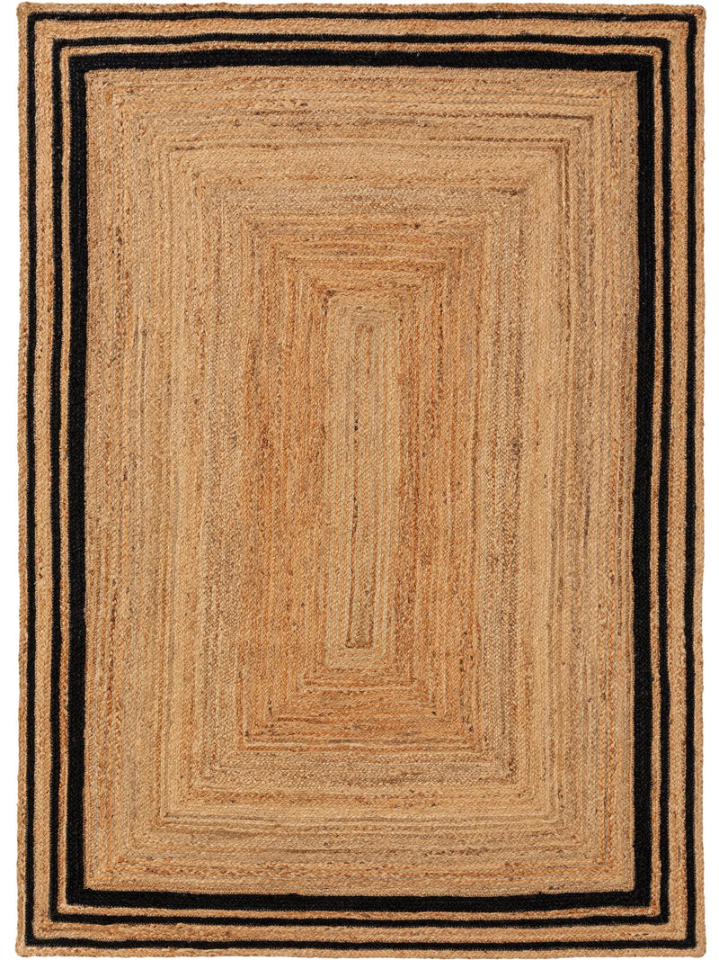 Jute Rug Jutta Black