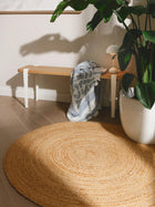 Jute Rug Jutta Light Brown