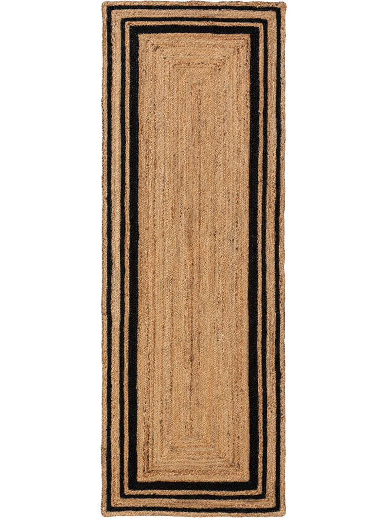 Jute Rug Jutta Black