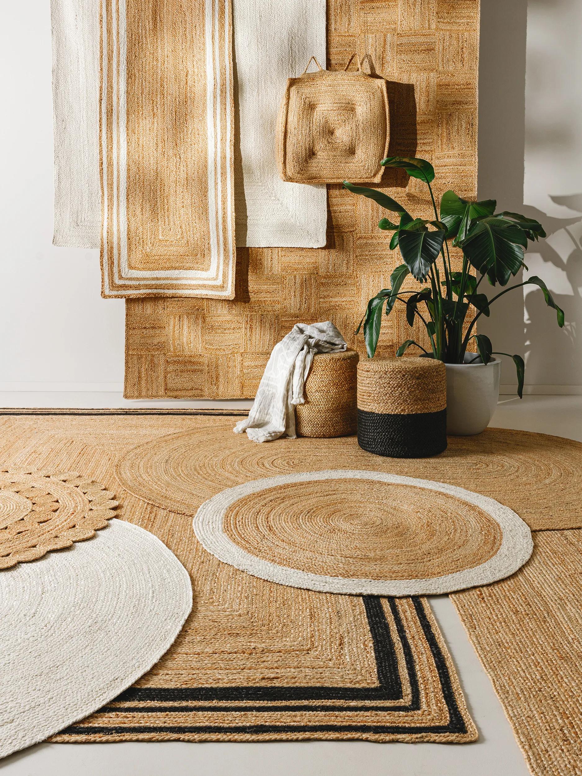 Jute Rug Jutta Ivory