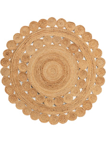 Jute Rug Jutta Light Brown
