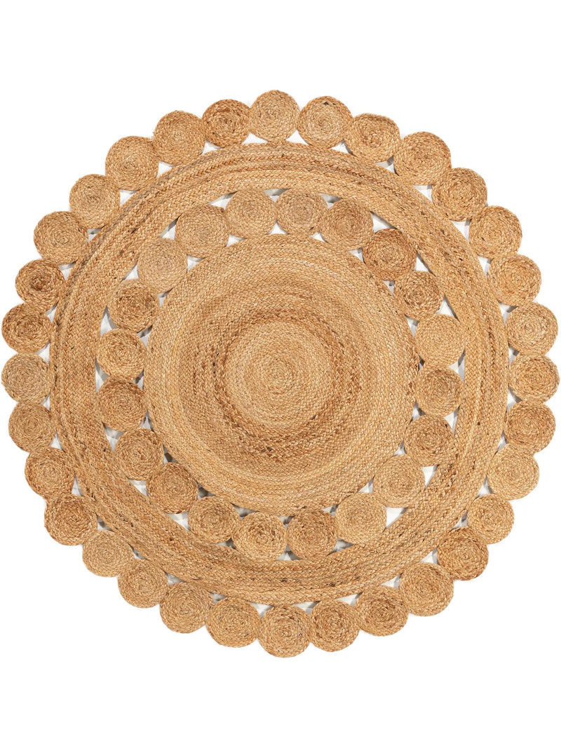 Jute Rug Jutta Light Brown