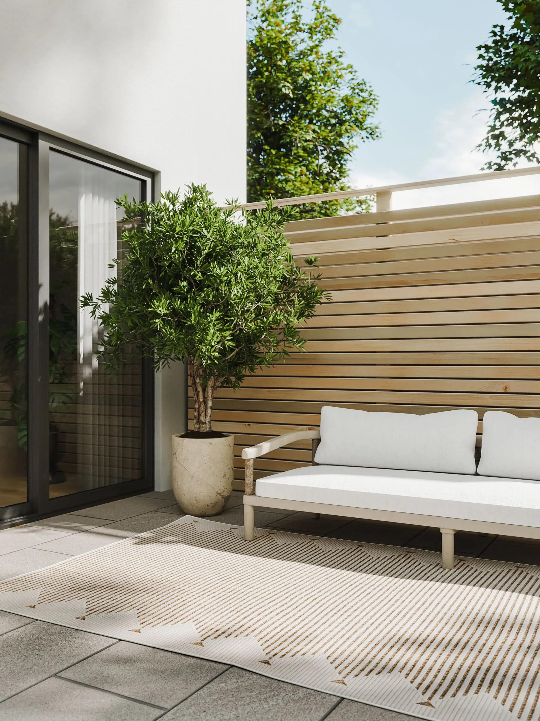 In- & Outdoor Rug Kaleo Cream/Beige