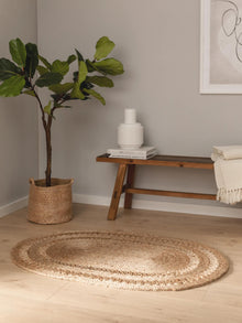 Jute Rug Kamala natural