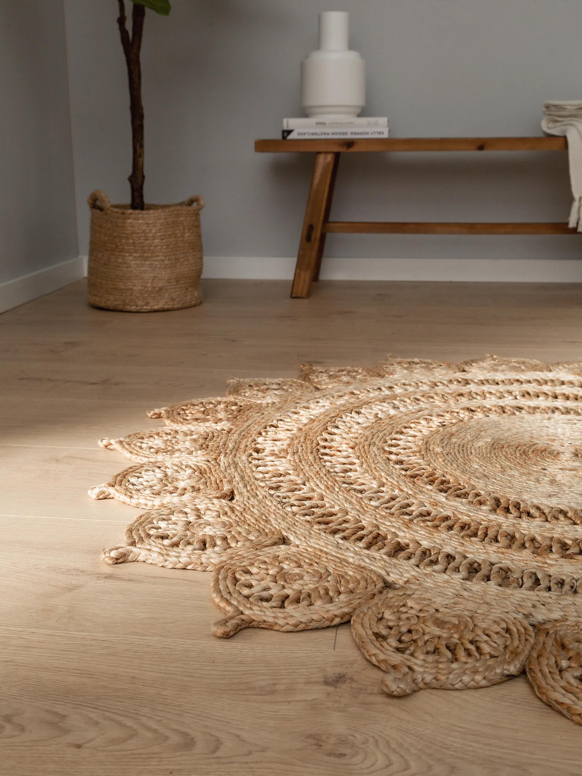 Jute Rug Kamala natural