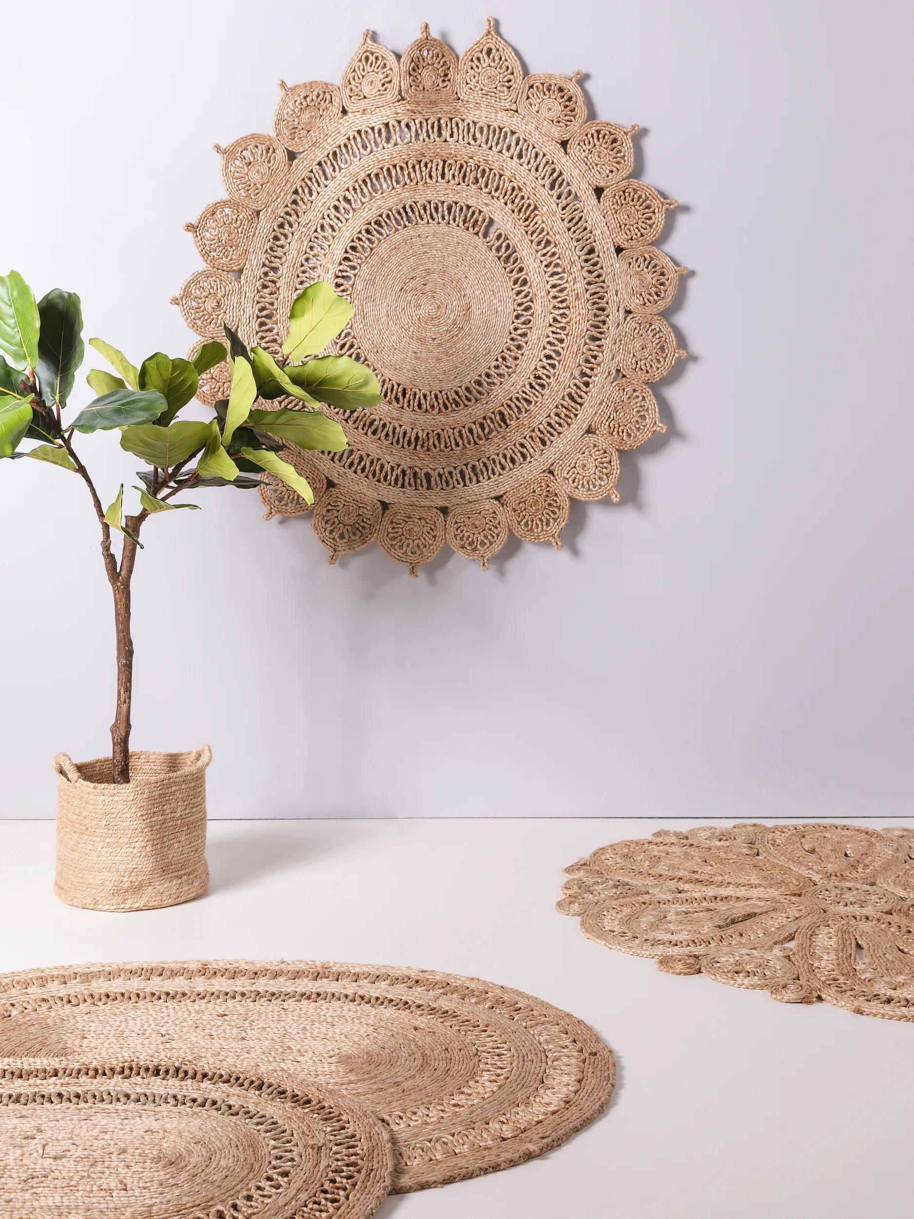 Jute Rug Kamala natural