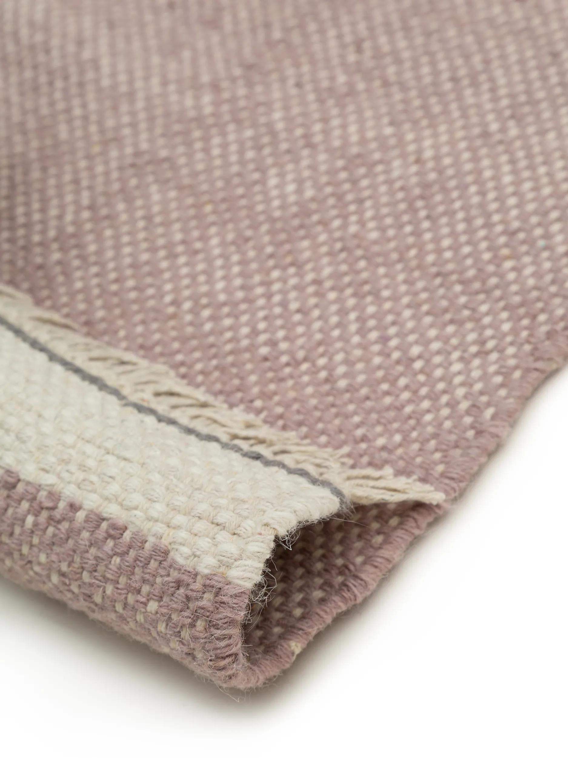 Wool Rug Karla Pink
