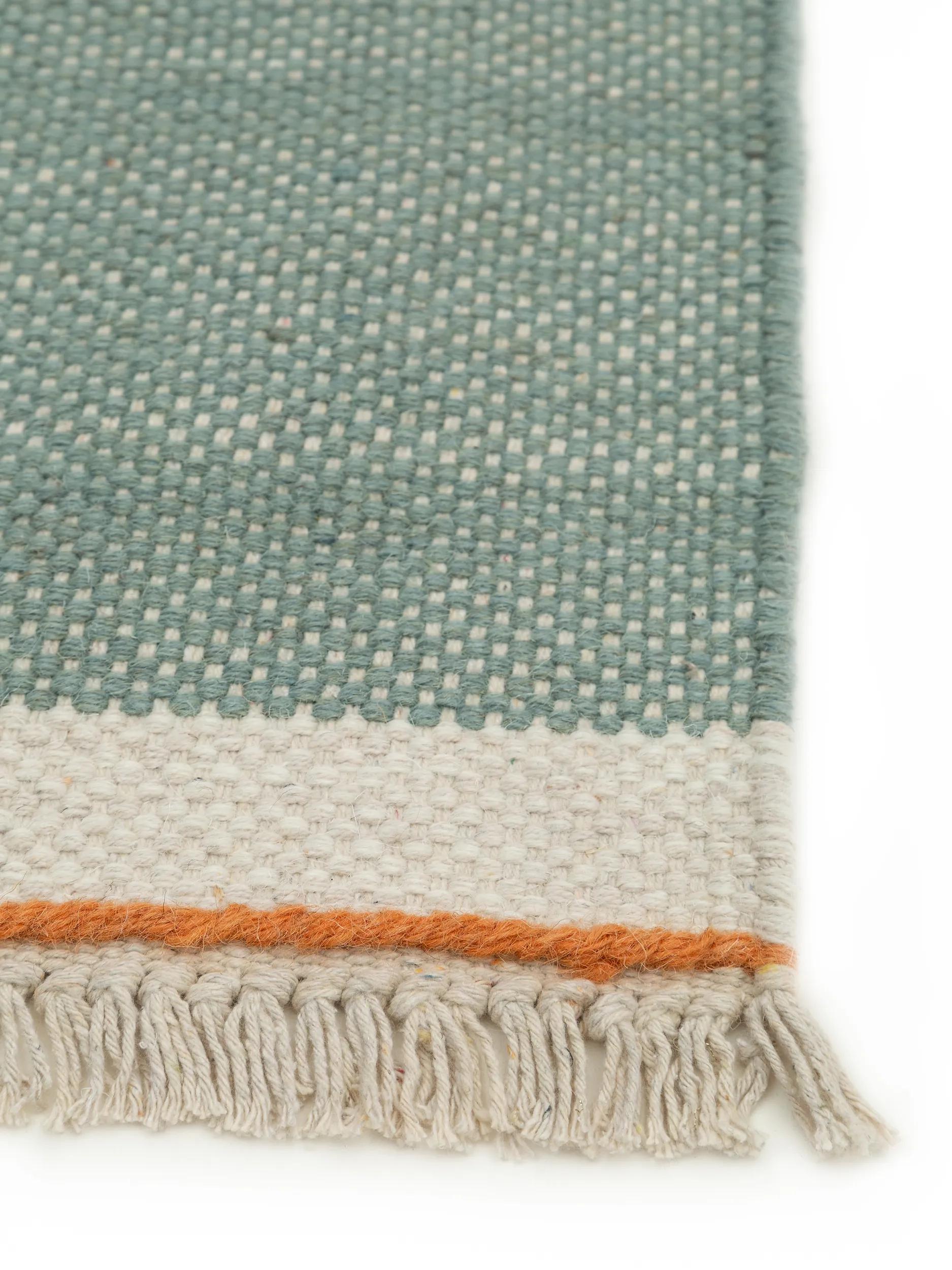 Wollteppich Karla Mint
