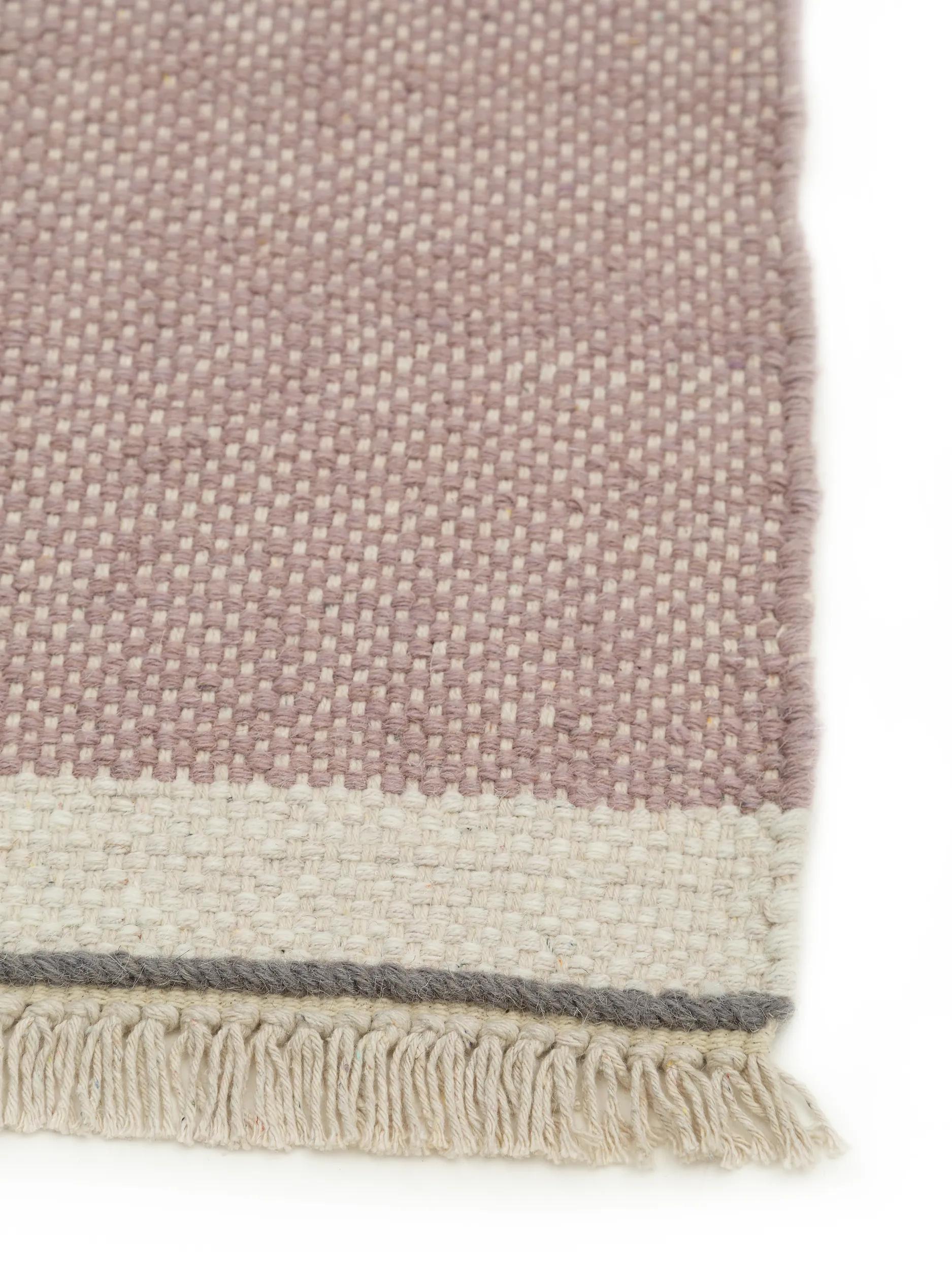 Wool Rug Karla Pink