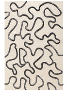 Rug Keith Black/White