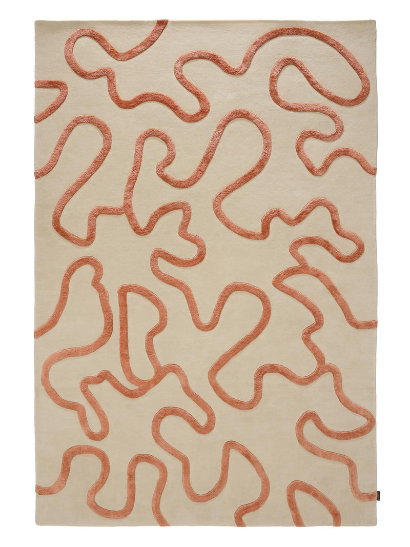 Rug Keith Cream/Orange