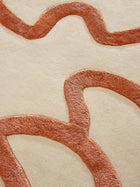 Teppich Keith Creme/Orange