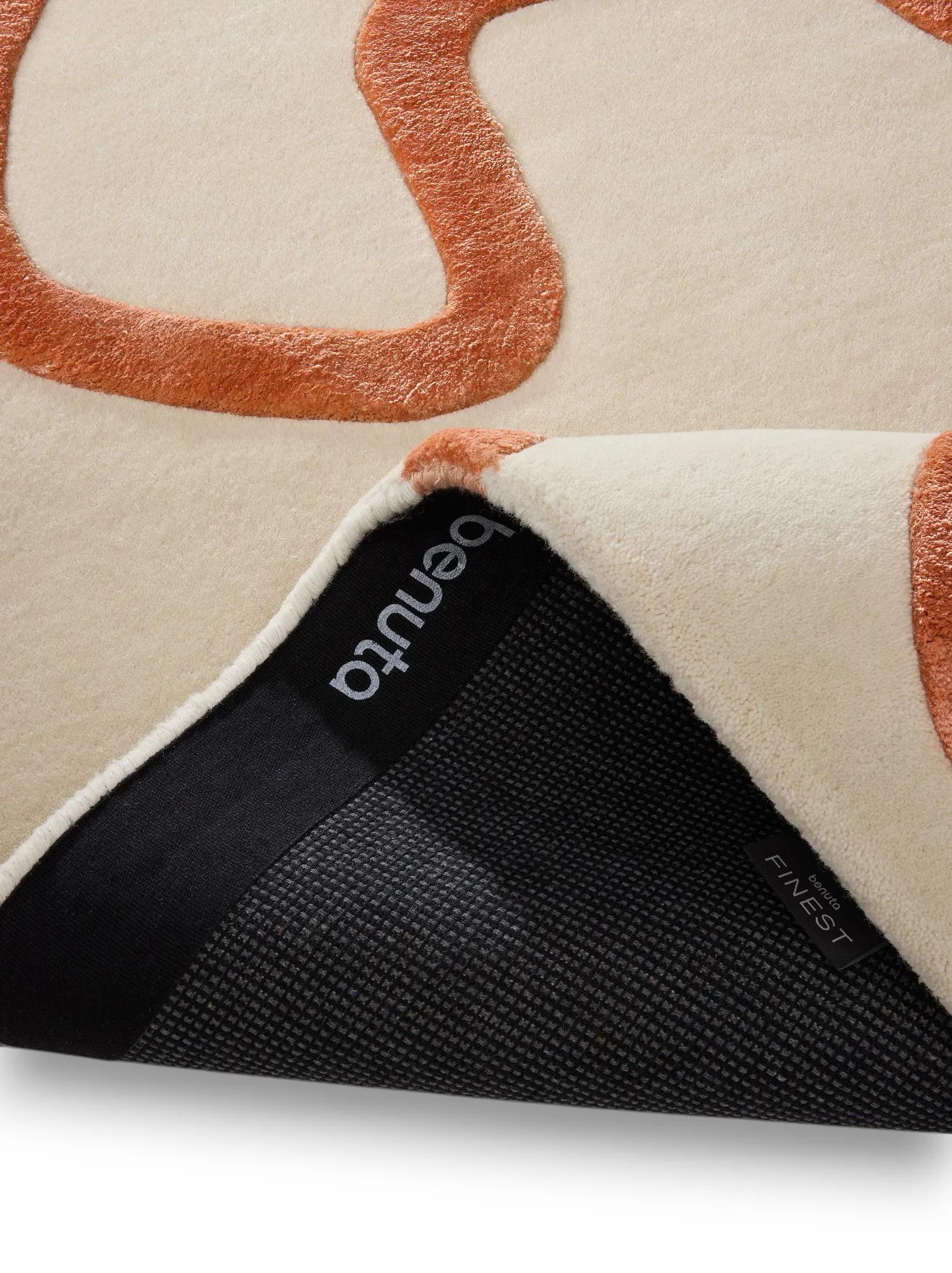 Teppich Keith Creme/Orange