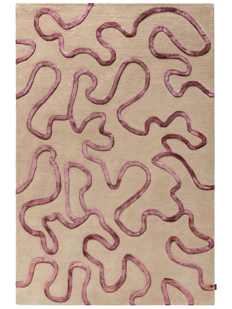 Rug Keith Beige/Red