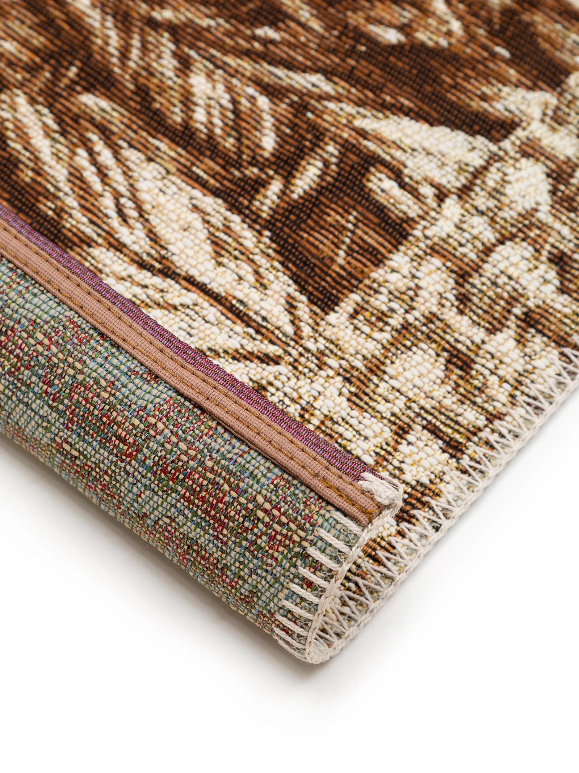 Alfombra para interior y exterior Kenya crema/beige