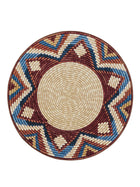 Tapis rond intérieur et extérieur Kenya multicolore