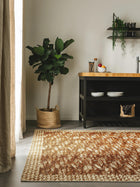 Alfombra para interior y exterior Kenya crema/beige