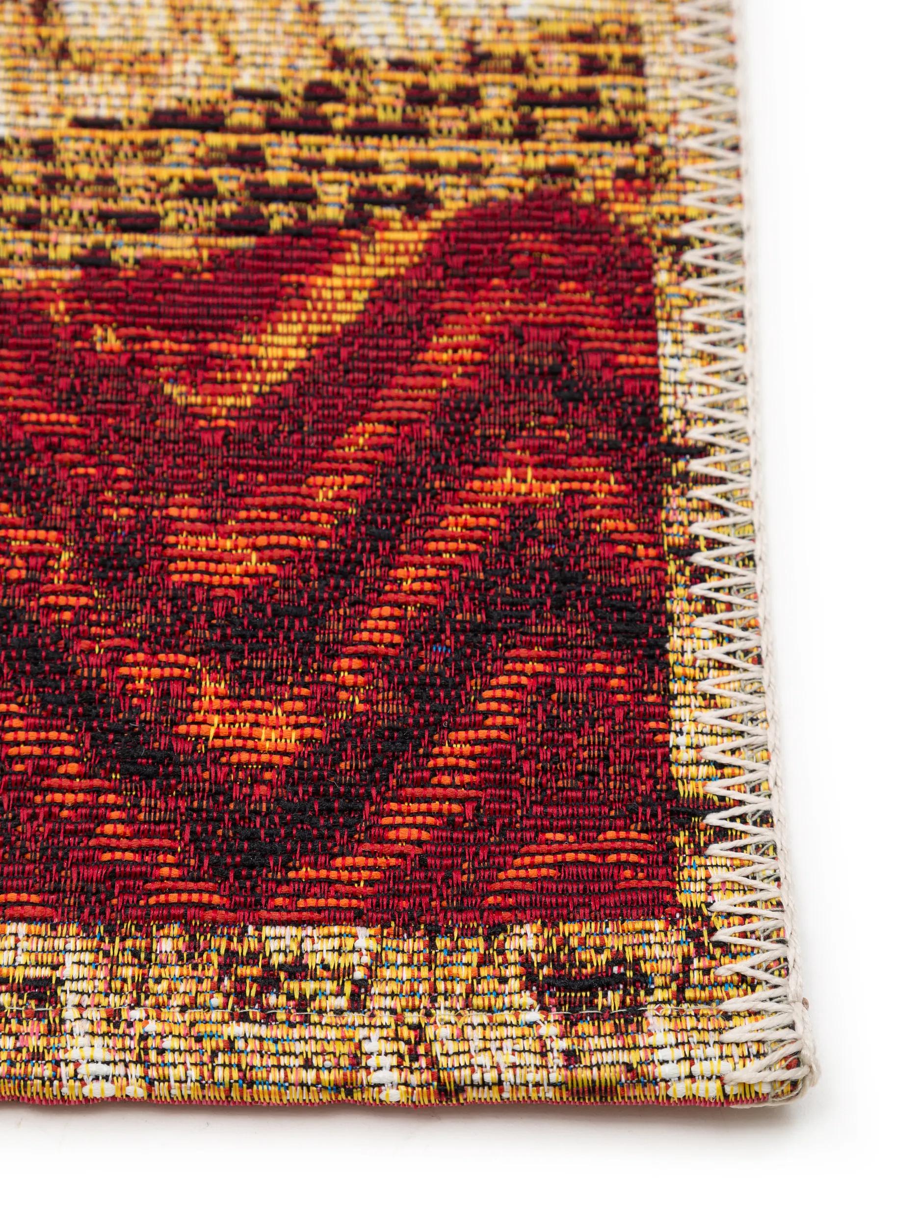 In- & Outdoor Rug Kenya Beige/Red