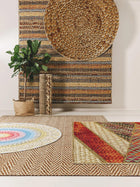 In- & Outdoor Rug Kenya Beige/Red