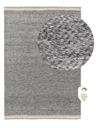 Rug made from recycled material Kiah Grey