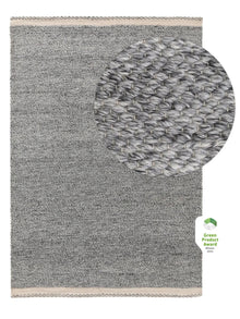 Rug made from recycled material Kiah Grey