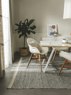 Rug made from recycled material Kiah Grey
