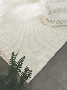 Rug made from recycled material Kiah Cream
