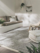 Rug made from recycled material Kiah Grey