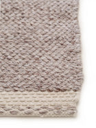 Rug made from recycled material Kiah Cream/Taupe
