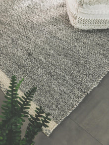 Rug made from recycled material Kiah Grey