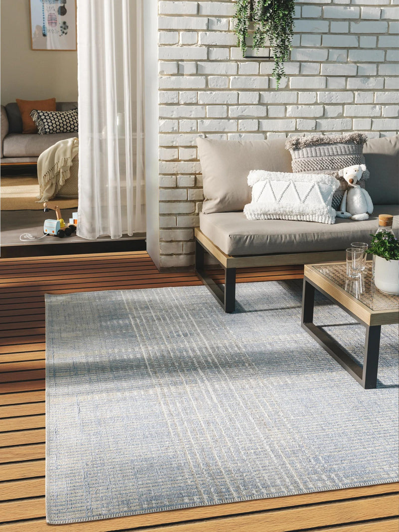 In- & Outdoor Rug Kiano Multicolour/Blue