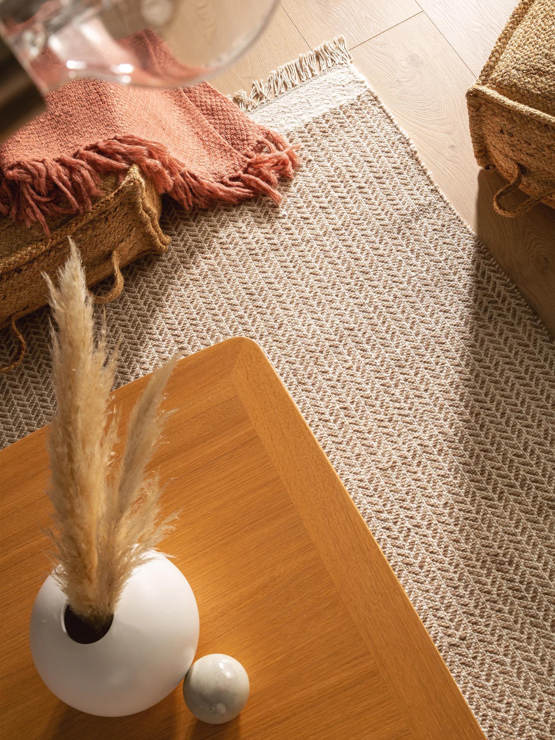 Wool Rug Kim Beige
