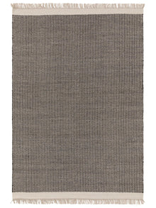 Wool Rug Kim Black/White
