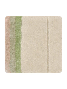 Tapis rond Kinga crème/rose