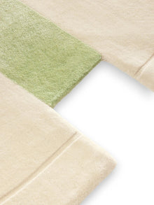 Tapis rond Kinga crème/rose