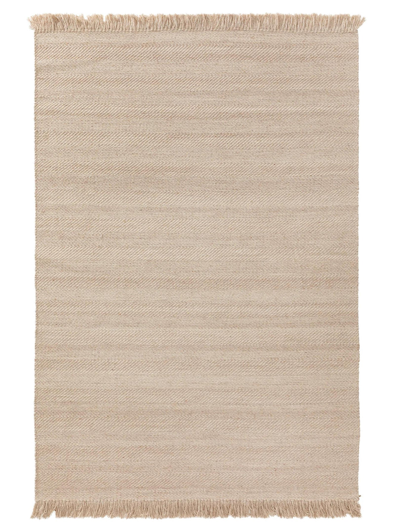Alfombra de lana Lars beige