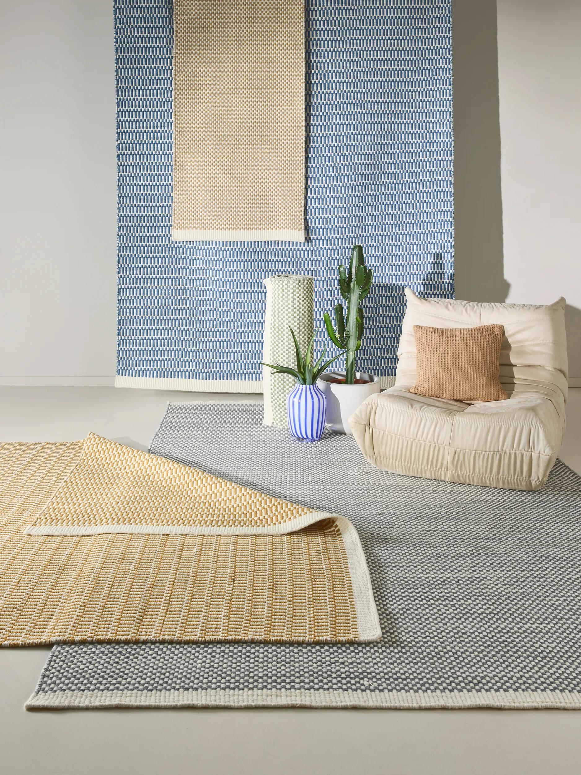 Wool Rug Laura Grey