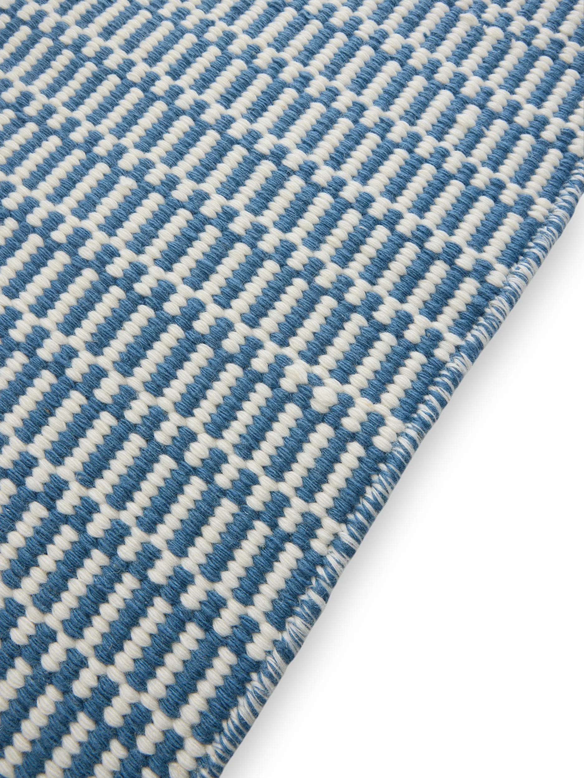 Wool Rug Laura Blue